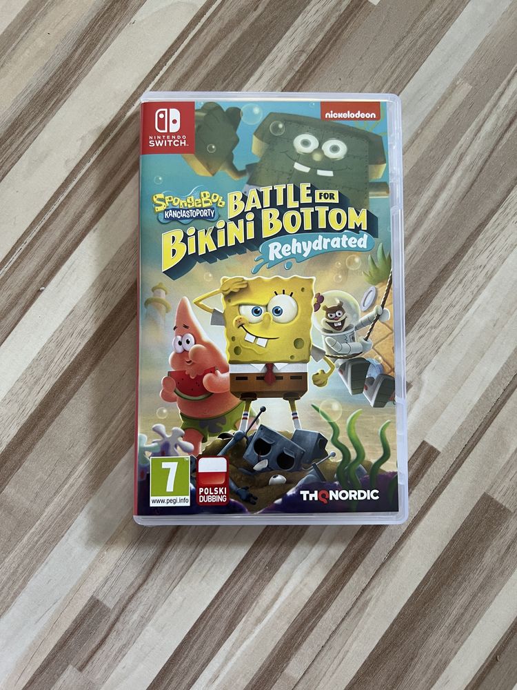 SpongeBob Battle for Bikini Bottom Rehydrated Nintendo Switch