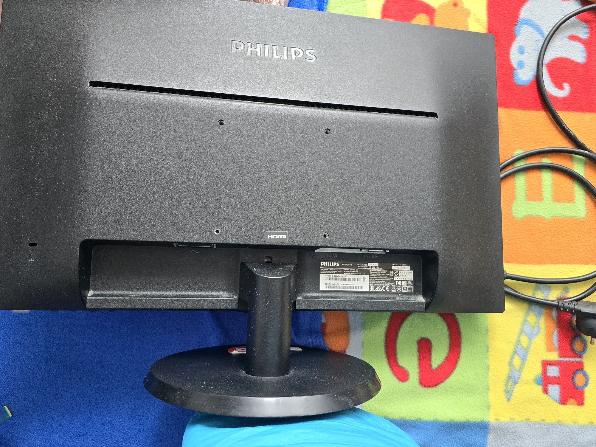 Monitor philips 21.5 cali