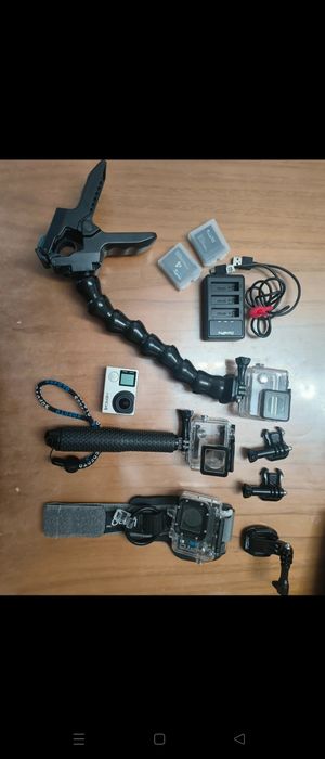 GoPro 4 e acessórios