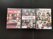 Listy do M. 3 części dvd. Nowe zafoliowane.