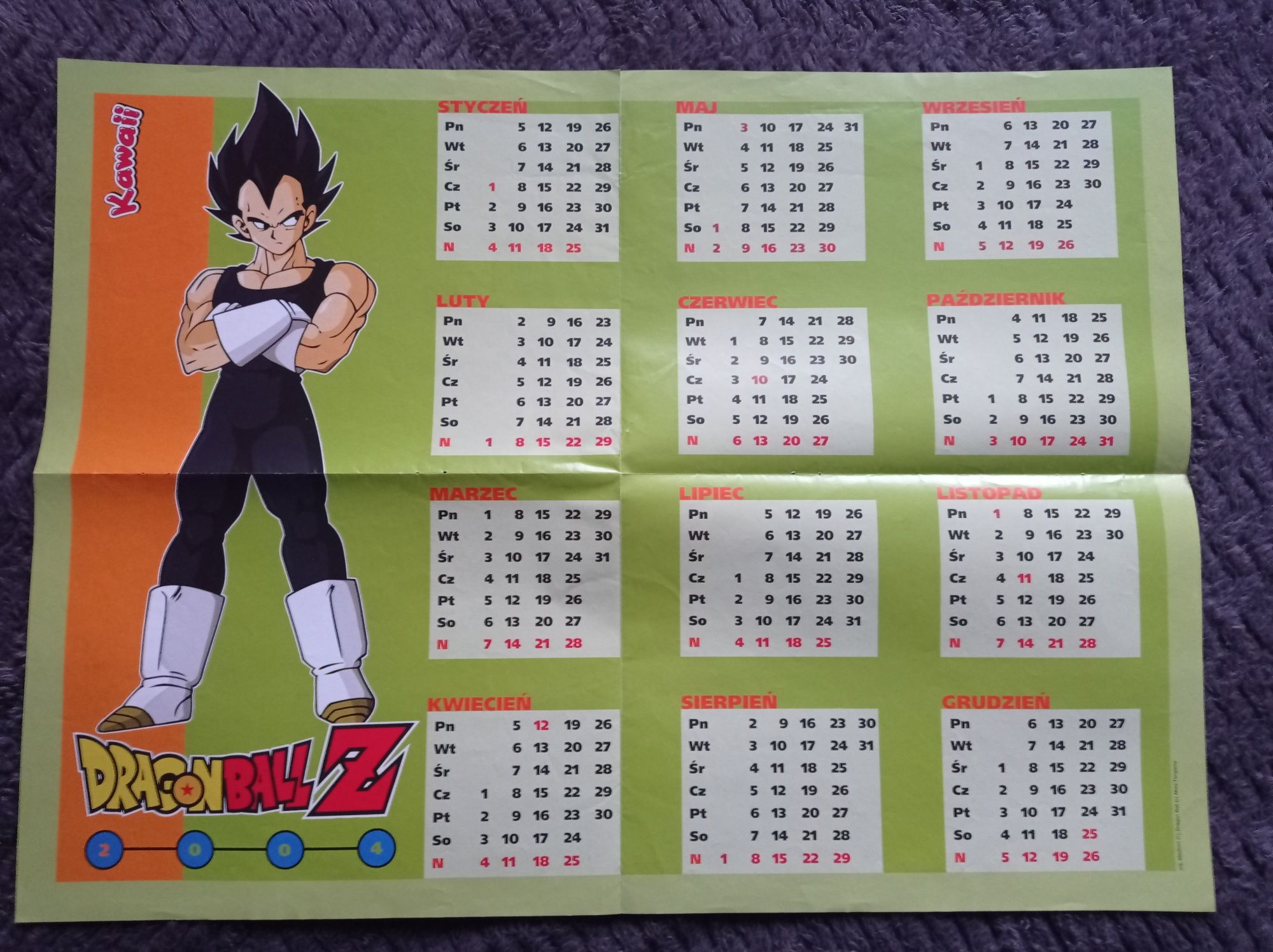 Plakat Dragon Ball Kawaii