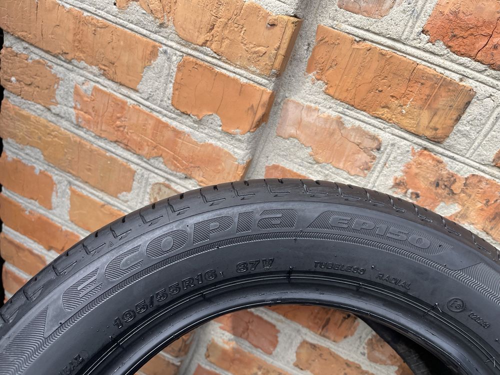 Резина Літо б/у Bridgestone 195/55R16