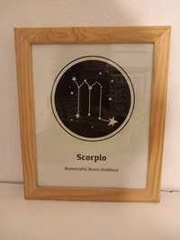 Quadro signo Escorpião