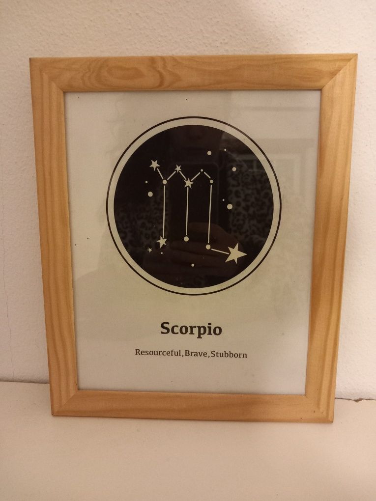 Quadro signo Escorpião