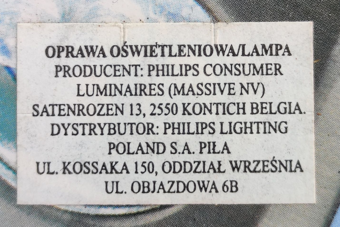 Oświetlenie 5 x LED, Philips Massive nowy.
5 lampe