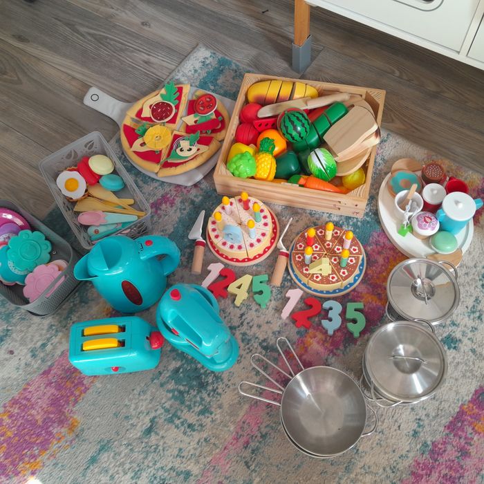 Kuchnia drewniana dla dzieci (z Lidla)