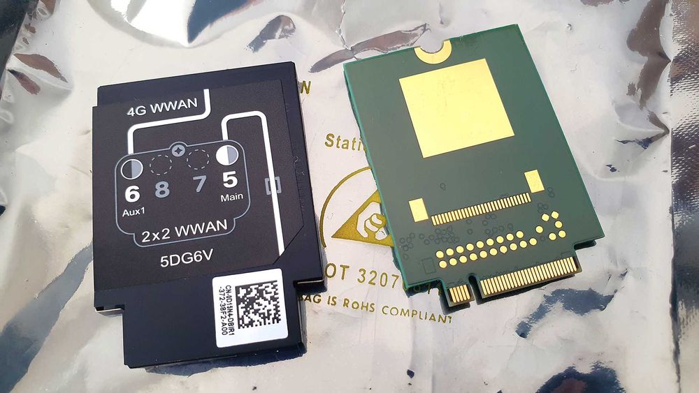 Модем Fibocom L860-GL-16 (Dell DW5823e-eSIM), CAT16/4x4 MIMO/4G/LTE