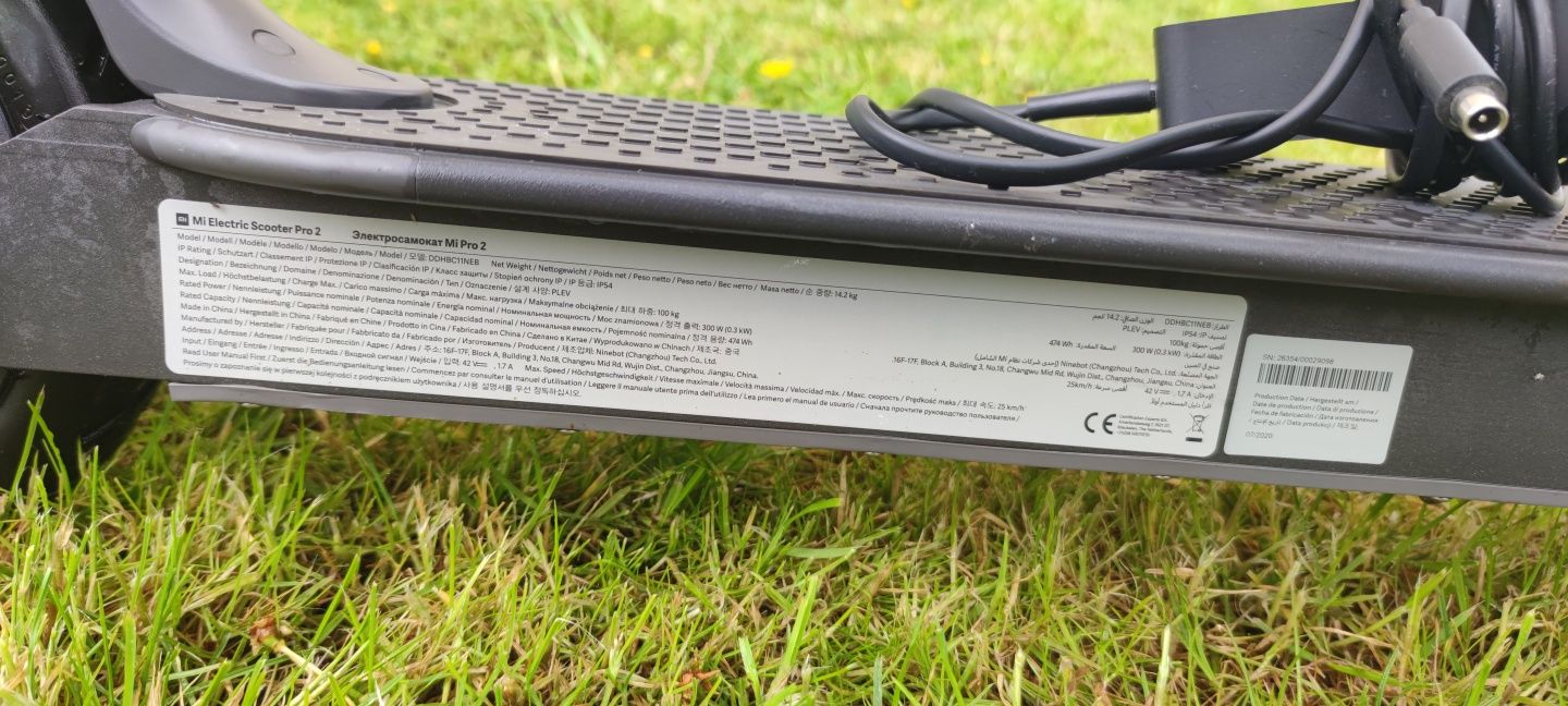 Hulajnoga Xiaomi Mi Electric Scooter Pro 2