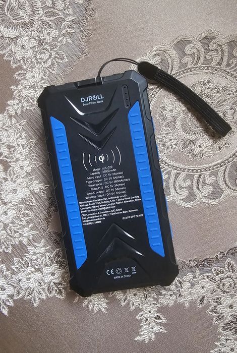 Павербанк. Power bank .DJROLL 36000 mAh