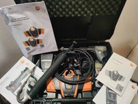 Testo 330i zestaw analizator spalin drukarka