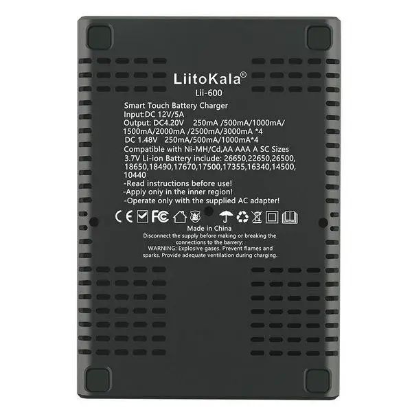 Зарядное устройство Liitokala Lii M4S пристрій