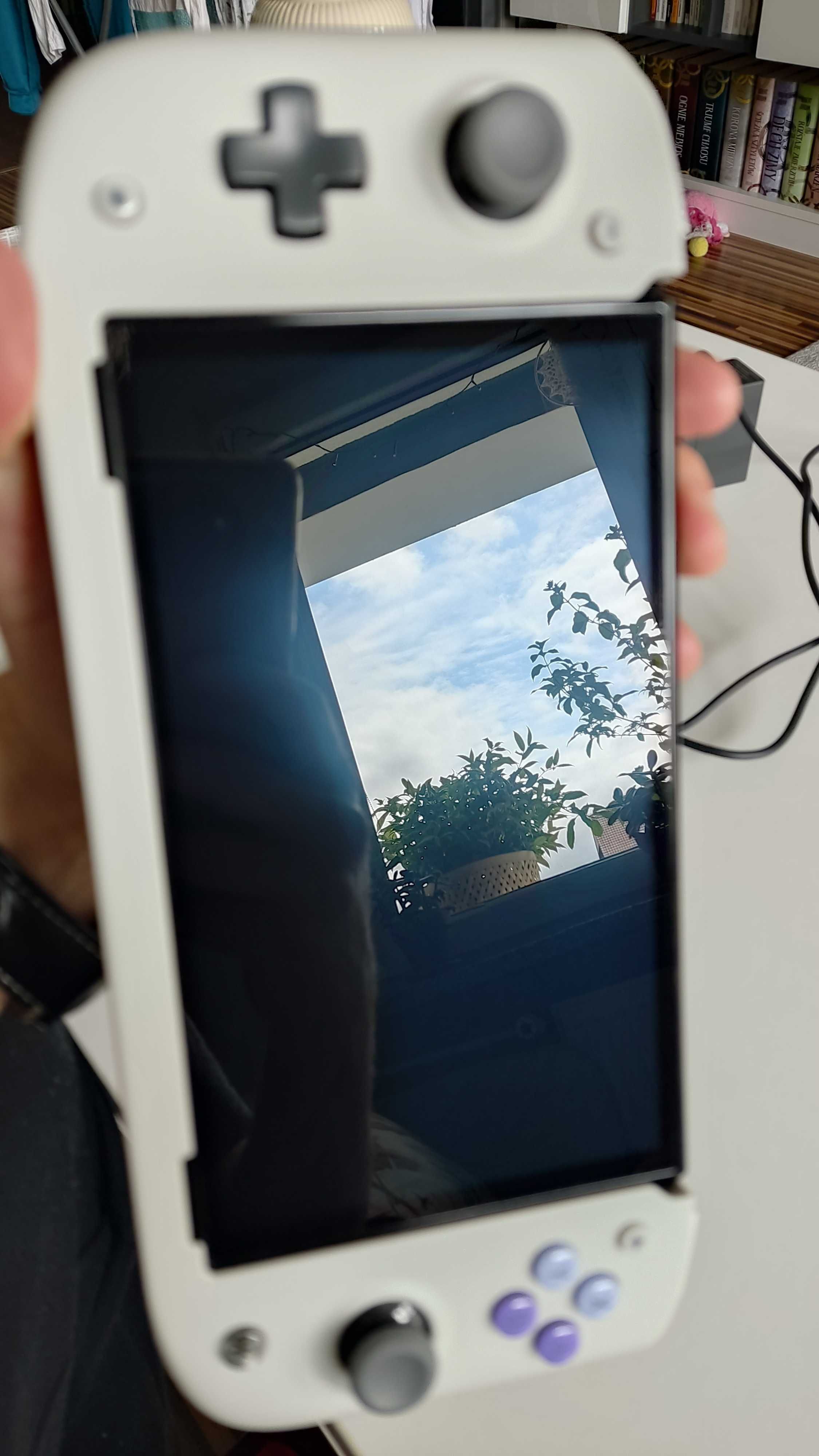 Nintendo Switch OLED tylko do trybu przenośnego / hanheld nitrodeck
