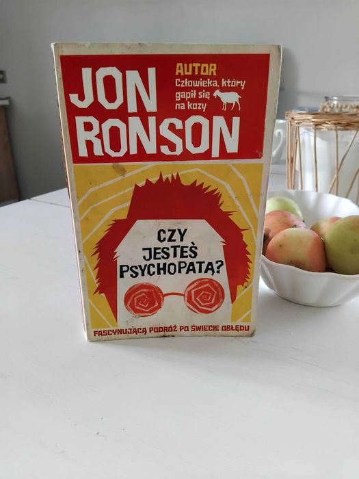 Ksiazka czy jestes psychopata Jon Ronson