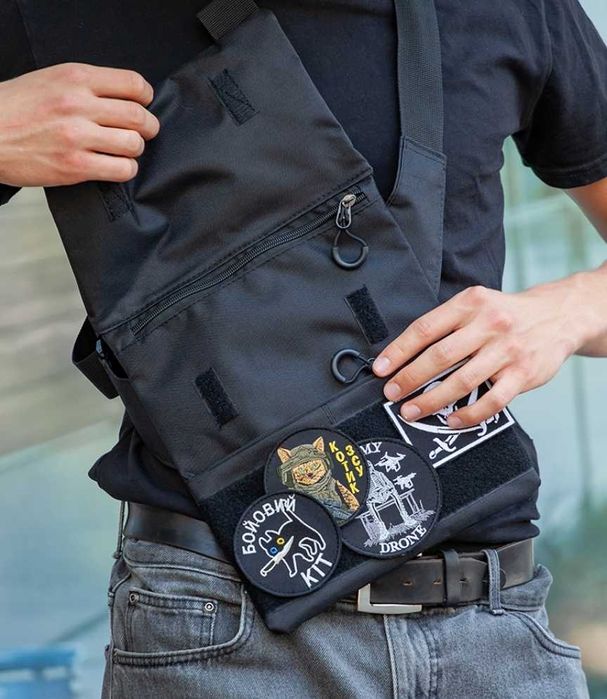 Сумка месенжер з кобурою