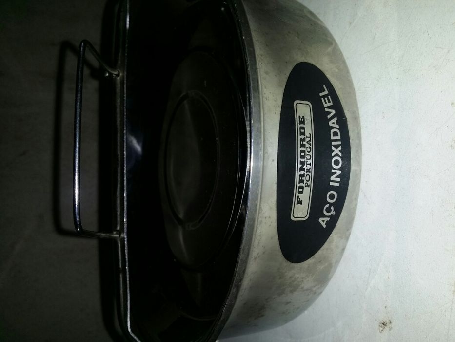 Tacho, marmita em inox novo