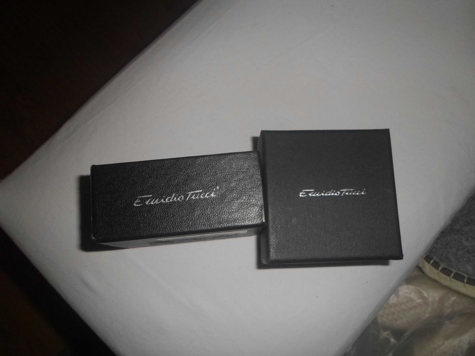 botões de punho e alfinete para gravatas  marca Emídio tucci novos