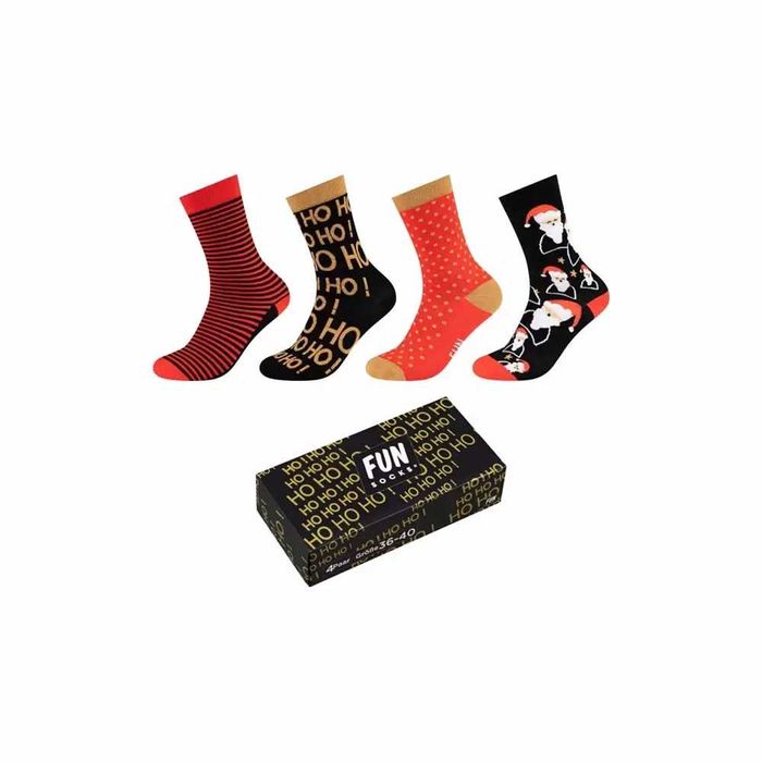 Skarpety skarpetki FUNSOCKS 3 Christmas 4pak