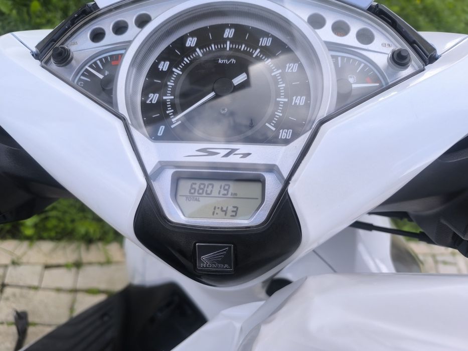 Honda sh125i branco perola