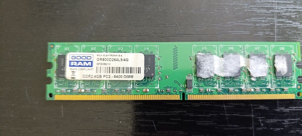 Оператив память DDR2 4GB GoodRam, DDR3 2GB.