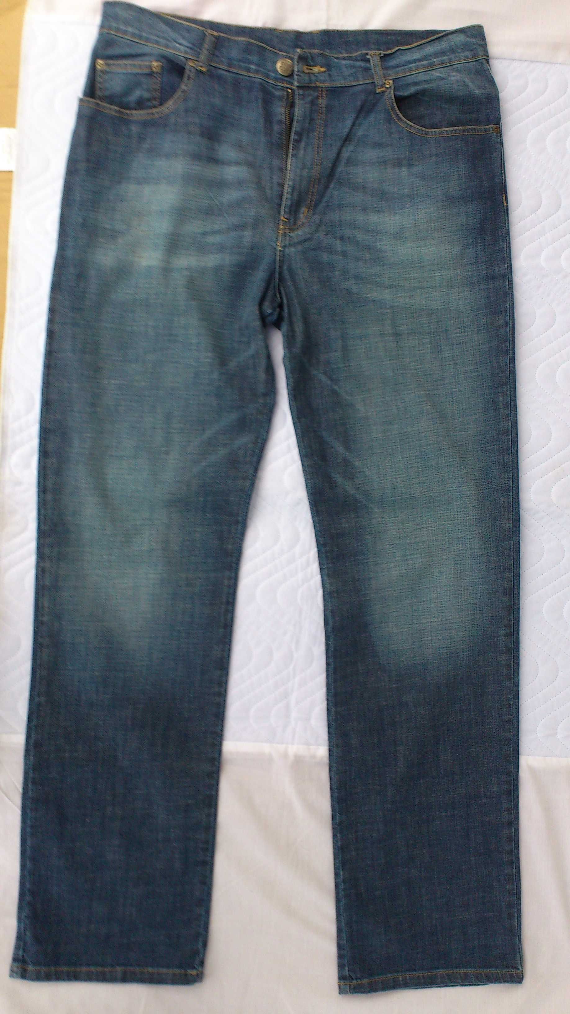 Джинсы рабочие ROK. НОВЫЕ, Испания, р38, синие,плотные,W-47см, L-117см