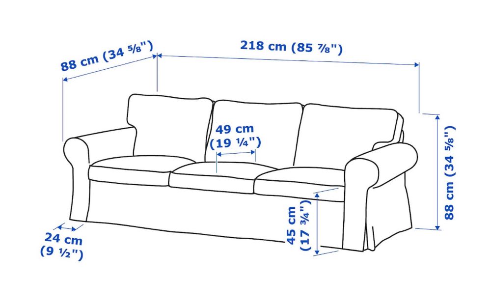 Sofá IKEA Ektorp