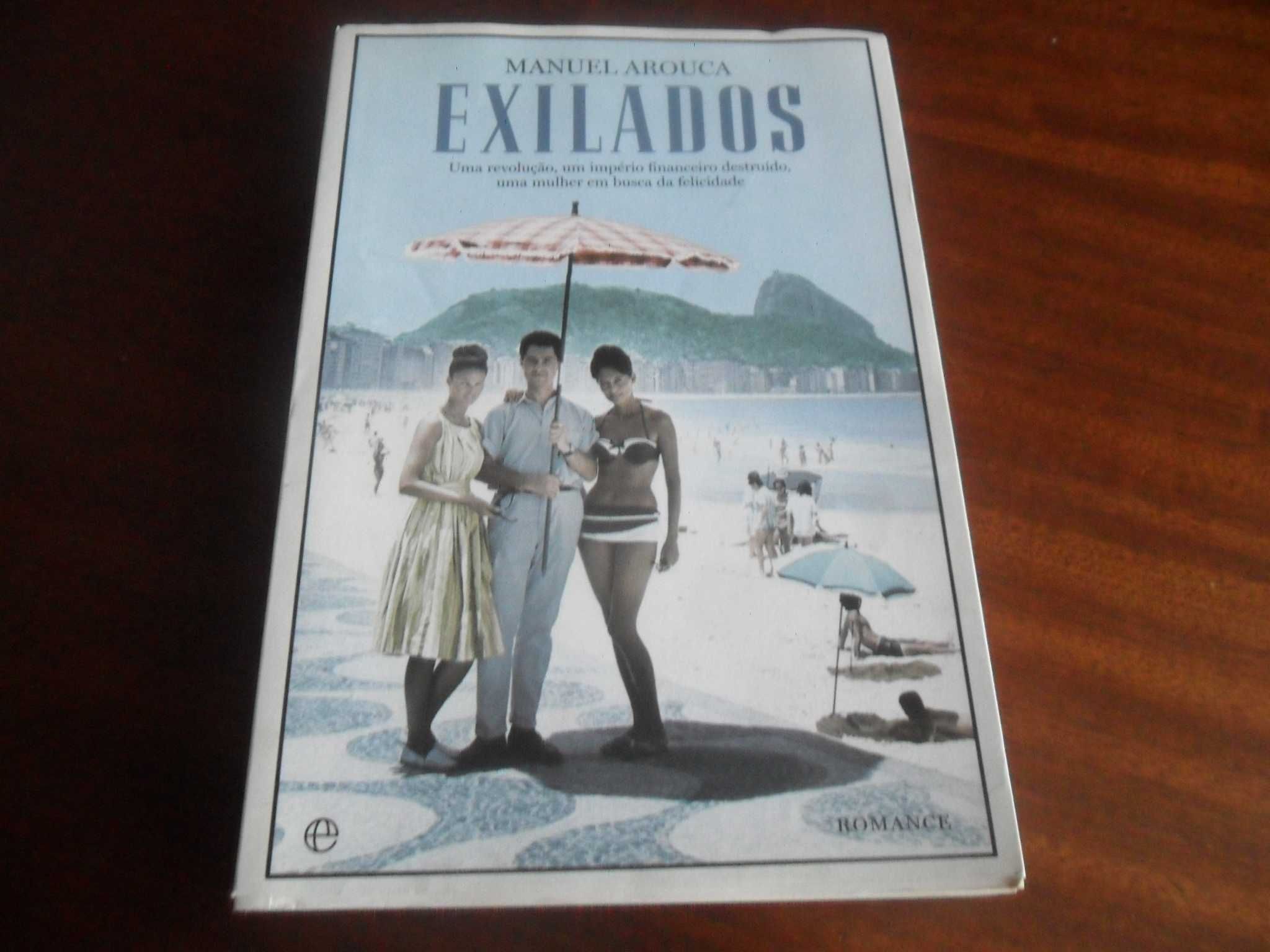 "Exilados" de Manuel Arouca - 1ª Edição de 2010