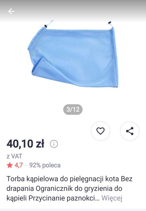 Zestaw dla kotka, kąpiel,pazury