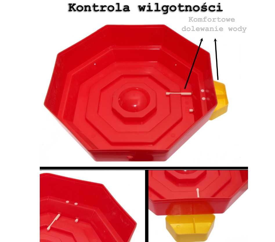 Nowy Inkubator Wylęgarka Do Jaj 60szt LCD + Higro (PROMOCJA)