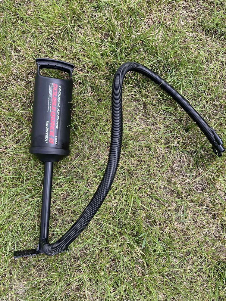 Ponton Intex Excursion 4 – używany tylko 4 razy, komplet akcesoriów
