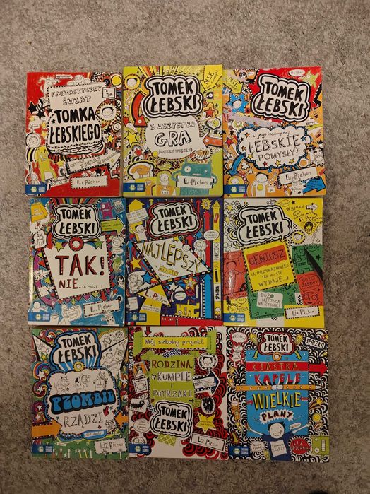 TANIO Tomek Łebski tomy 1,3-4,8-12,14 - L. Pichon