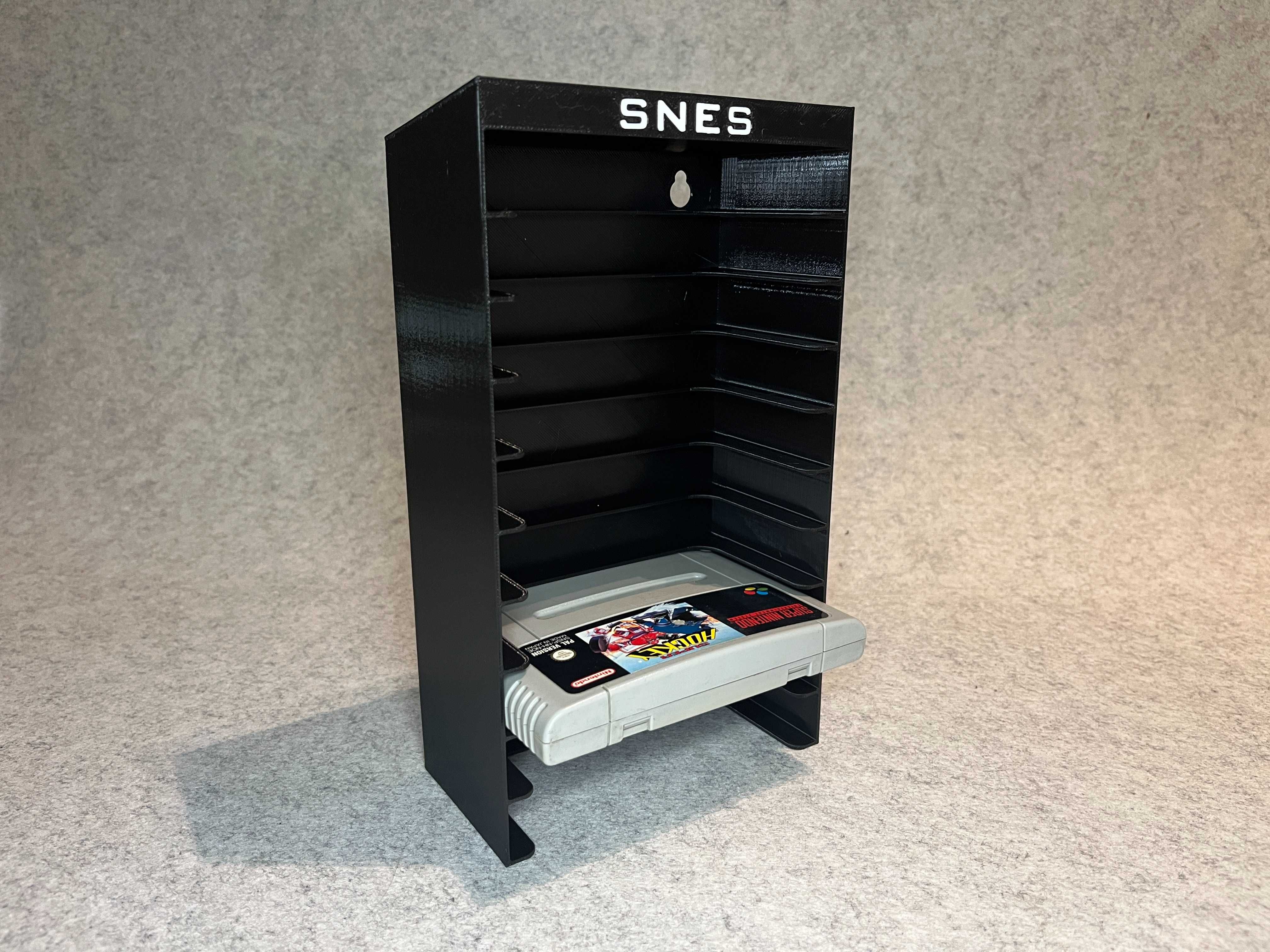 Stojak / wieszak scienny na gry Super Nintendo SNES