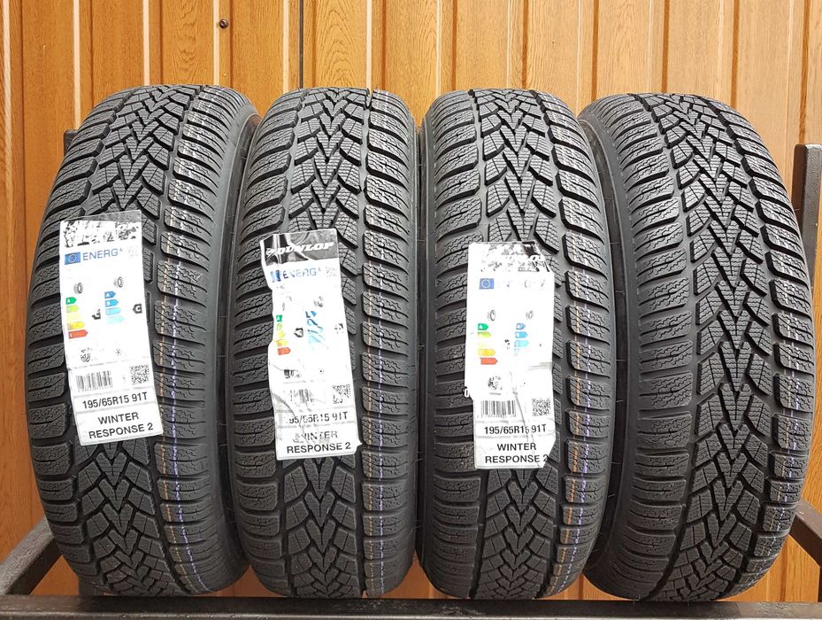 DUNLOP SP WINTER RESPONSE 2 195/65 R15  91T  Zima Nowe 4szt