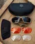 Балістичні окуляри Revision Shadowstrike Deluxe 3 lens VERMILLION KIT