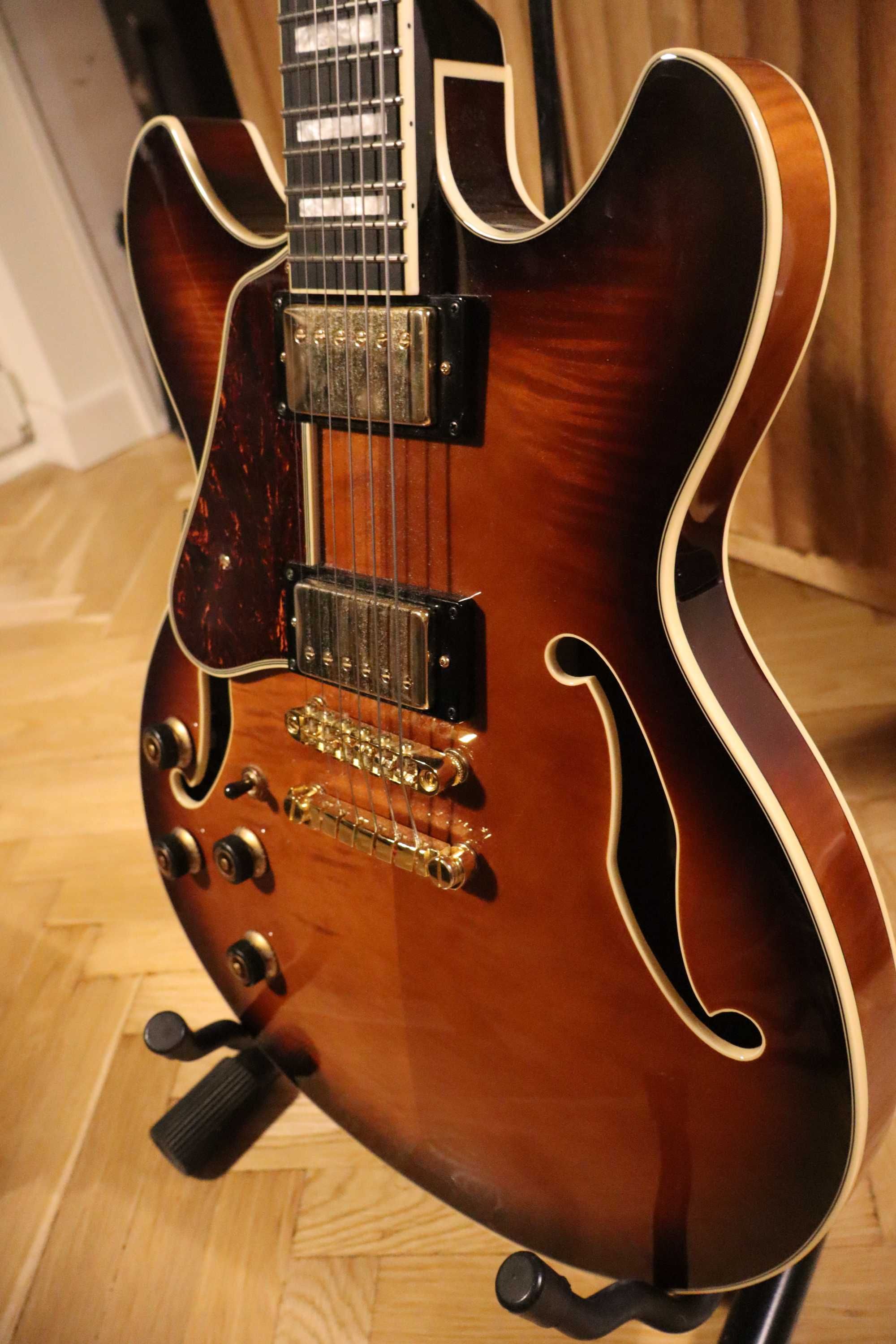 Ibanez AS93FML-VLS Semi-Hollow Body Gitara Leworęczna