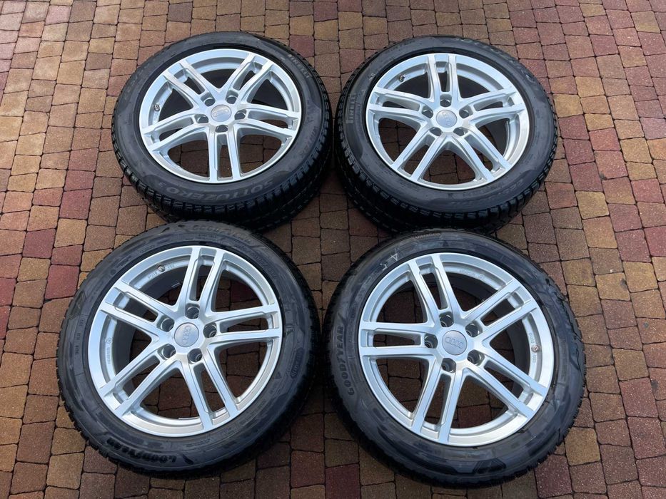 3913. Koła zimowe Audi A5 5x112 7.5J ET29 225/50/17 Pirelli