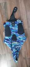 Fato cressi azul camuflado