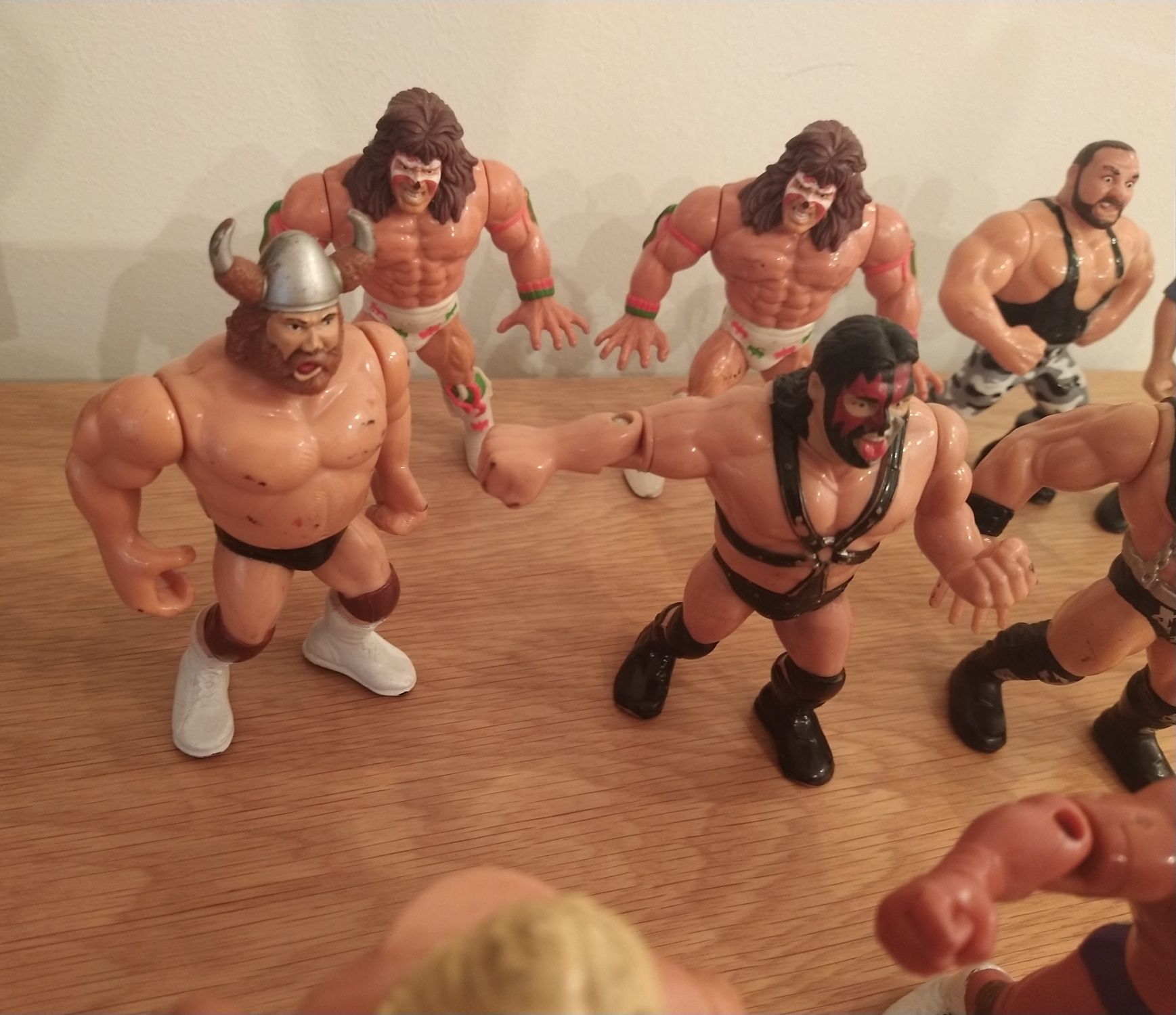 Vários bonecos da WWF - Anos 90