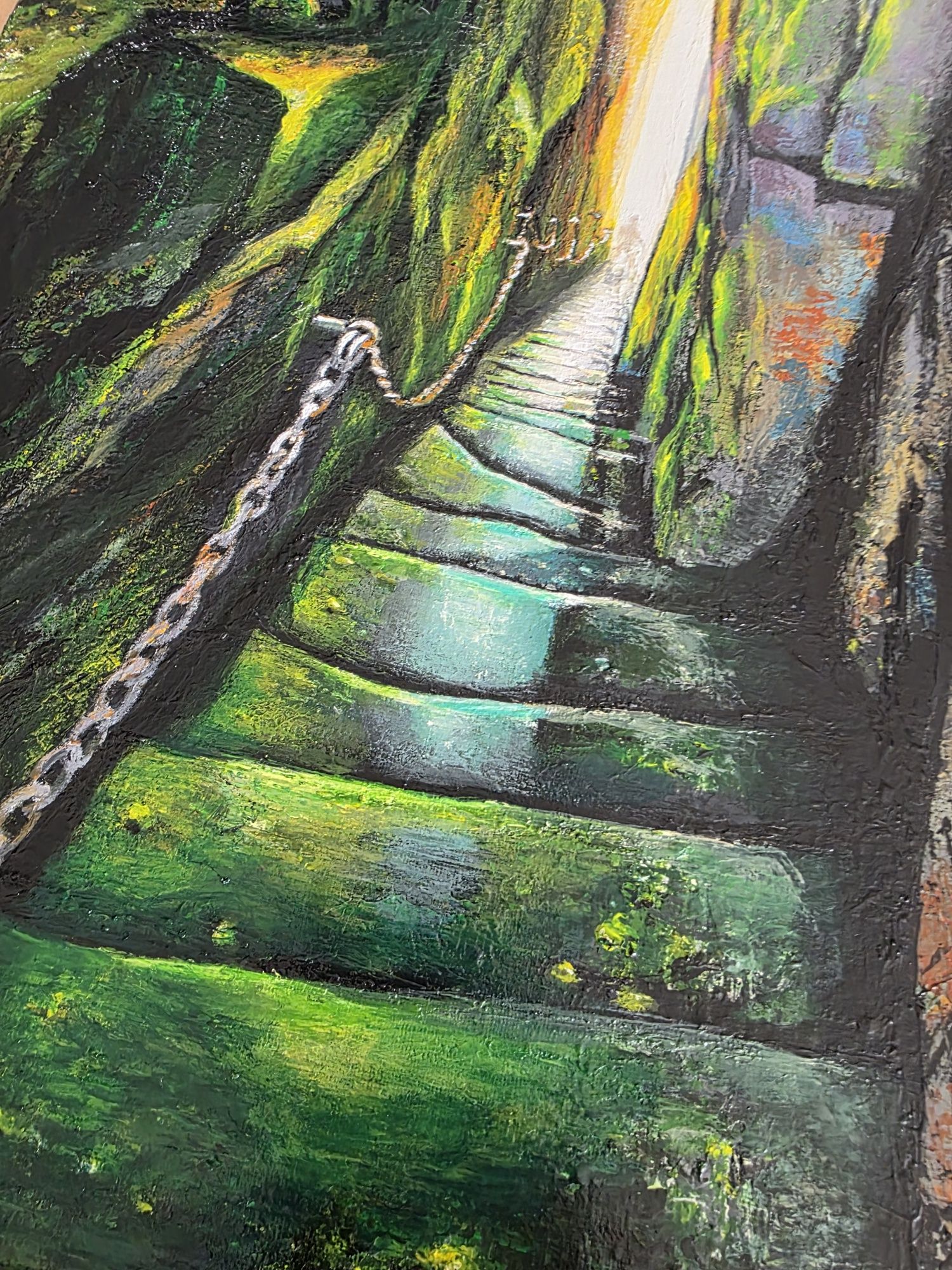 Obraz akrylowy "Błędne skały" 50x70 cm
