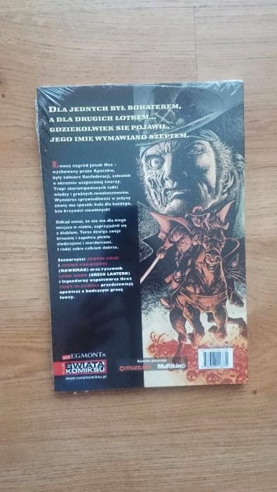 Komiks pt Jonah Hex oblicze pełne gniewu" tom 1 z serii DC Comics