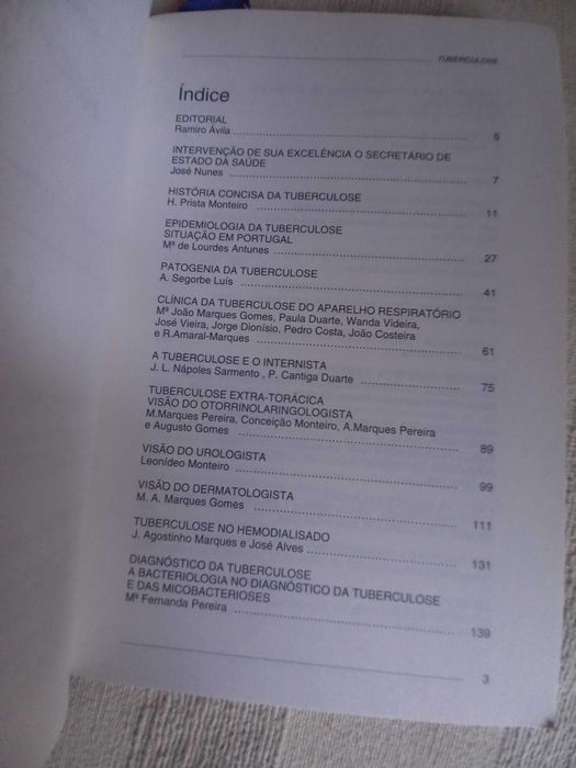 2 livros de Medicina a Tuberculose monografias Becham