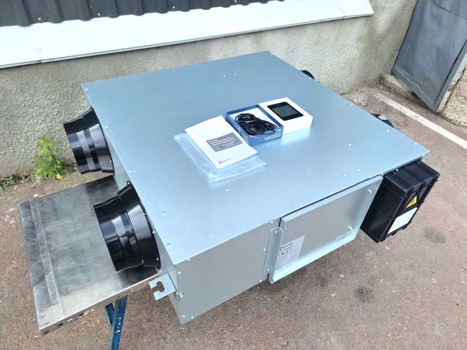 650 м³‼️НОВИЙ Рекуператор / Вентиляційна установка + Автоматика ПВУ