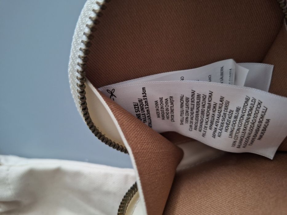 Ralph Lauren Polo Bear Miś, skórzany portfel, nowy z papierową metką