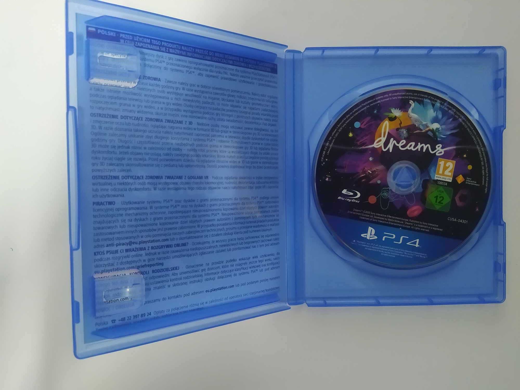 Dreams PS4 Polska wersja