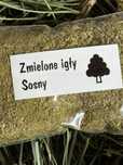 Zmielone igły sosny