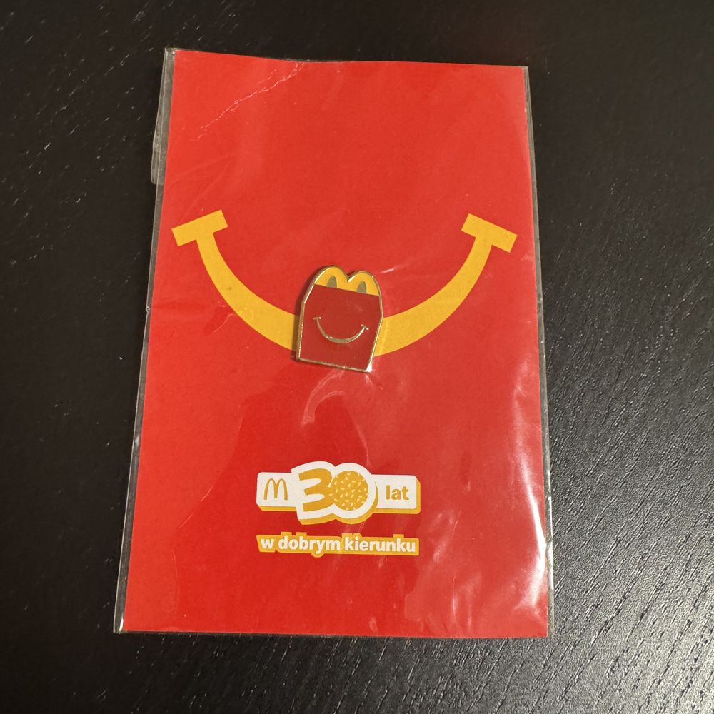 Pin Przypinka McDonalds HappyMeal 30lecie Jubileusz 2022