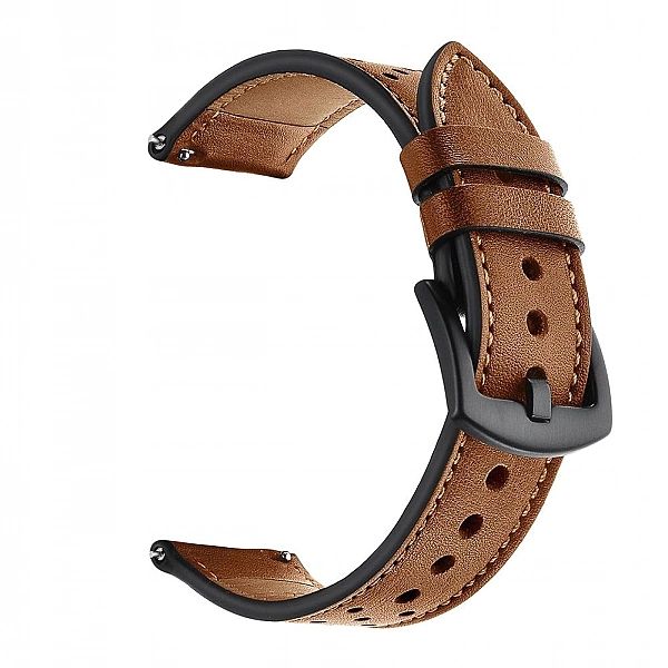 Pasek ze skóry do Samsung Galaxy Watch 46mm Brown