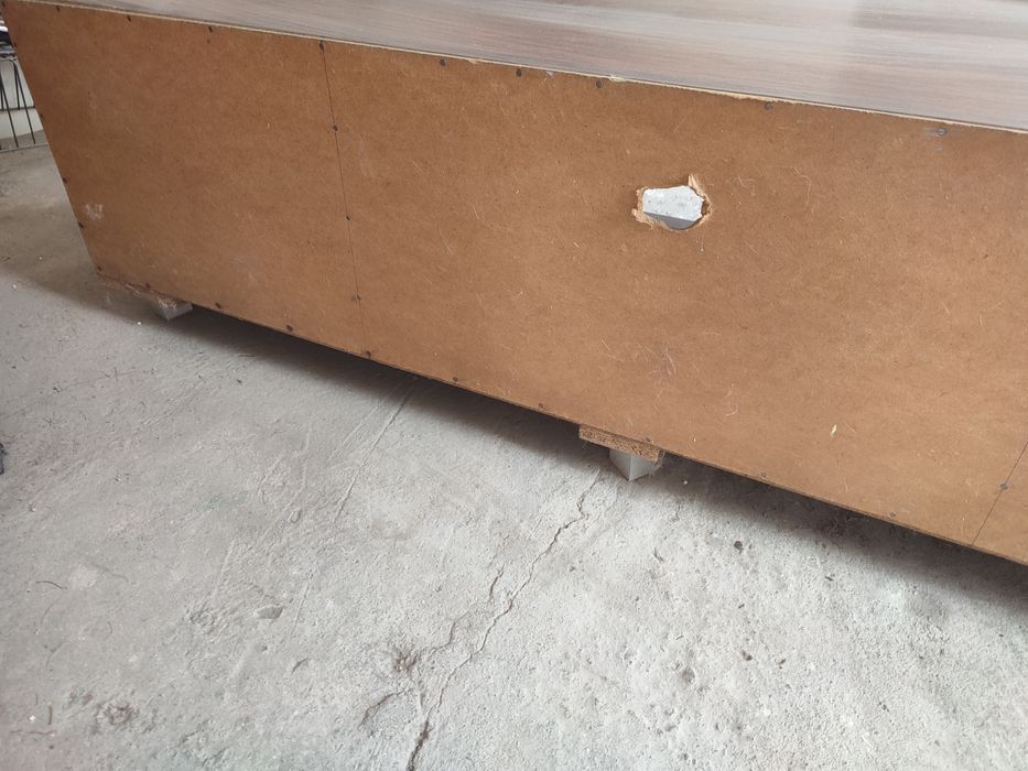 Szafka komoda RTV kolor venge wenge ciemny brąz 150cm
