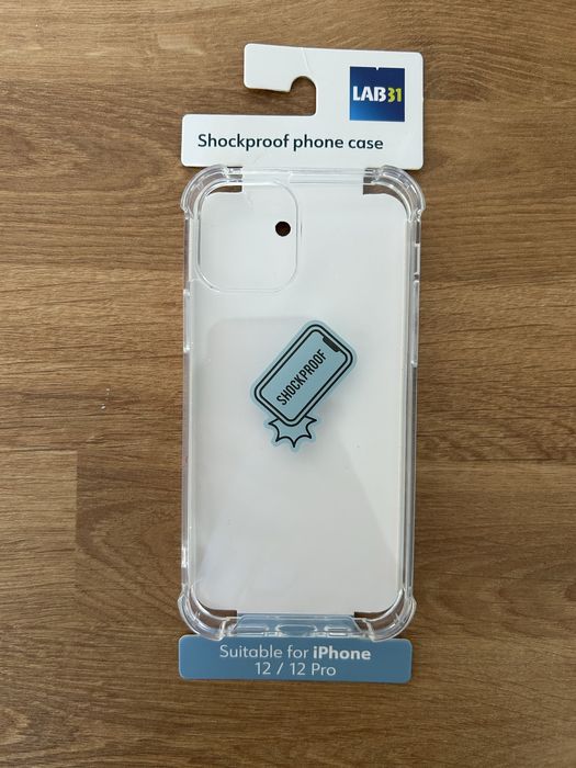 Etui przeciwwstrząsowe przezroczyste iPhone 12/12 pro shockproof clear