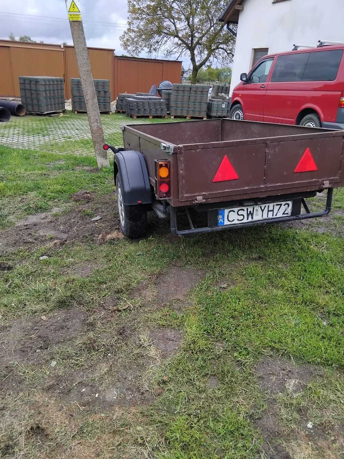 przyczepa samochodowa duża wytrzymałość
