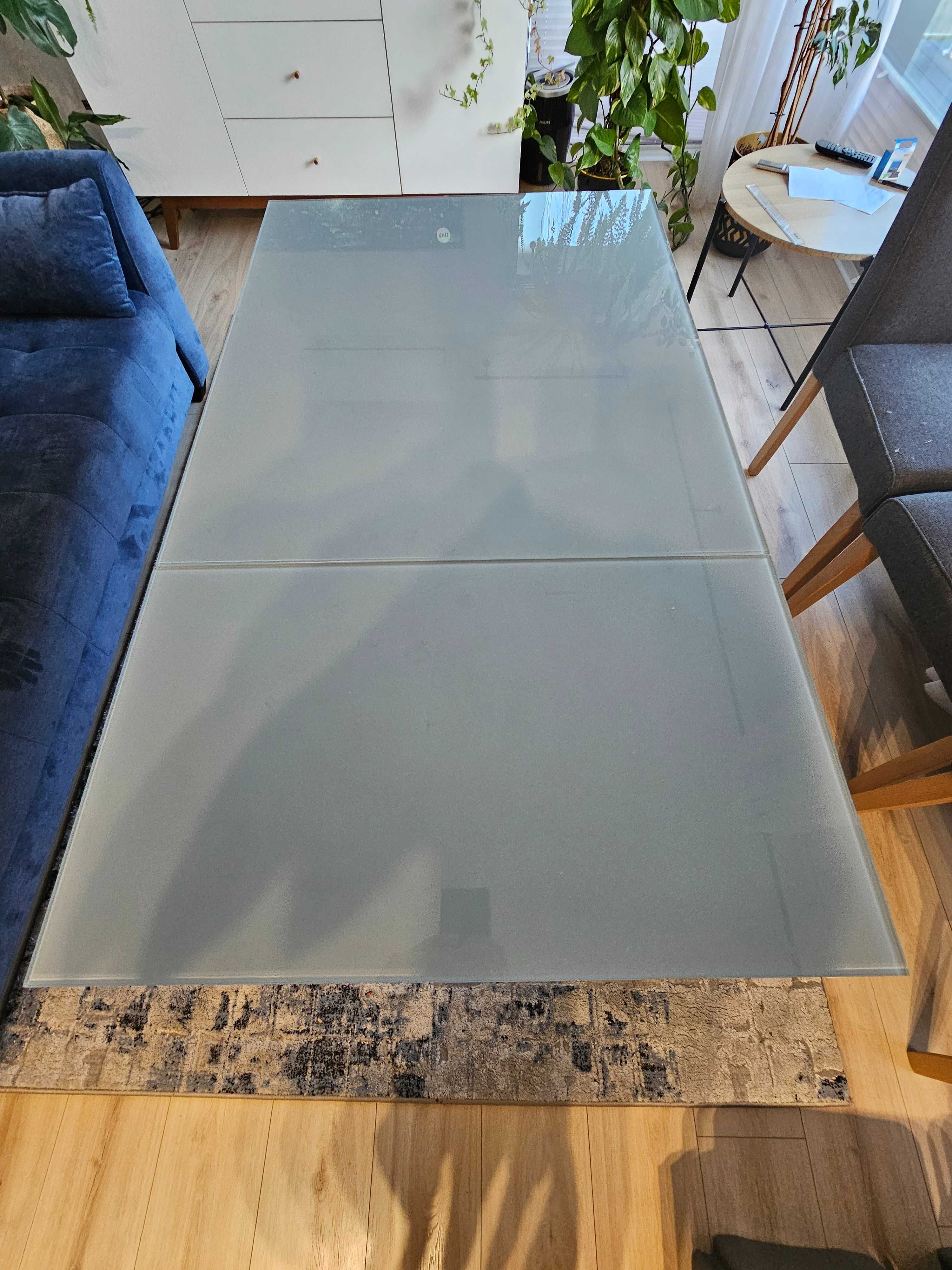 Stół rozkładany biały Ikea Vangsta